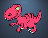 Dinosaurio velociraptor