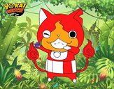 Jibanyan guiñando el ojo