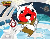 Jibanyan saltando