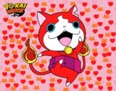 Jibanyan saltando