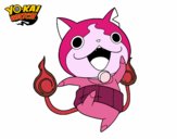 Jibanyan saltando