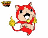 Jibanyan saltando