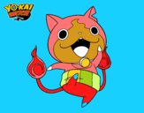 Jibanyan saltando