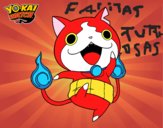 Jibanyan saltando