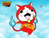 Jibanyan saltando