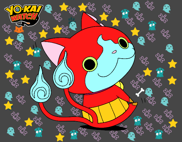 Jibanyan sentado