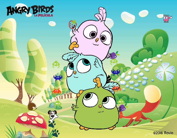 Las crias de Angry Birds