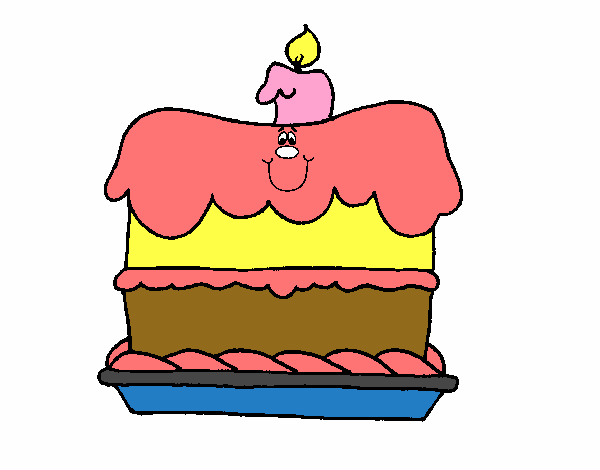 Pastel de cumpleaños