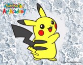 Pikachu de espaldas