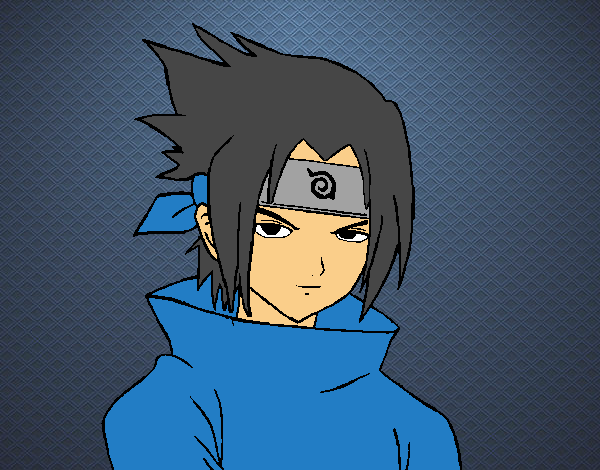 Sasuke enfadado