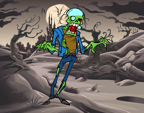 Zombie horripilante