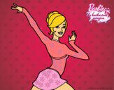 Barbie en postura de ballet