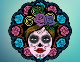 Calavera mejicana femenina