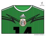 Camiseta del mundial de fútbol 2014 de México