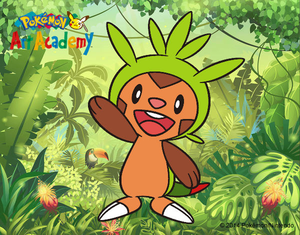 Chespin saludando