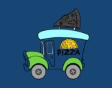 Food truck de pizza