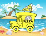 Food truck de pizza