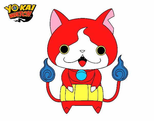 Dibujo de Jibanyan pintado por en Dibujos.net el día 16-08-16 a las 17: ...