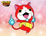 Jibanyan saltando