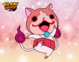 Jibanyan saltando