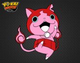 Jibanyan saltando