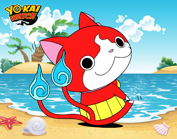 Jibanyan sentado