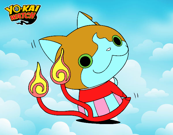 Jibanyan sentado