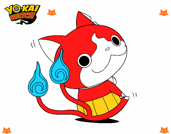 Jibanyan sentado