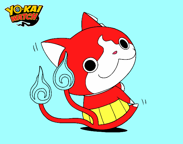 Jibanyan sentado