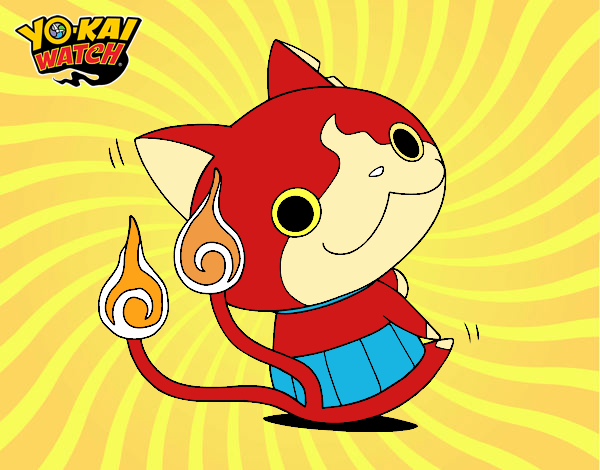 Jibanyan sentado