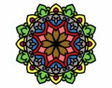 Dibujo Mandala celta pintado por JC2016