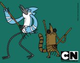 Mordecai y Rigby