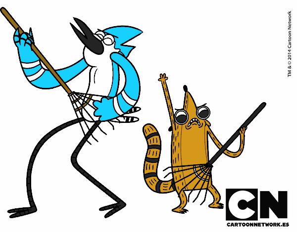 Mordecai y Rigby