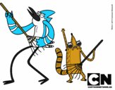 Mordecai y Rigby