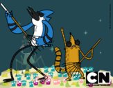 Mordecai y Rigby