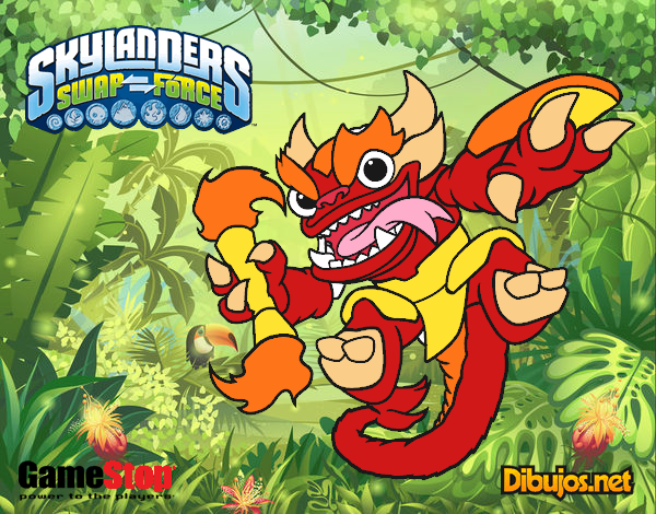 Skylanders Swap Force Fire Kraken