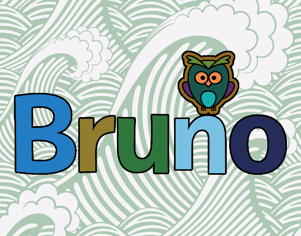 Dibujo Bruno pintado por ninovalen