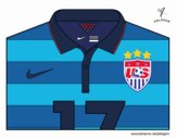 Camiseta del mundial de fútbol 2014 de los Estados Unidos