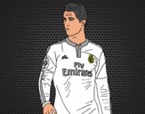 Dibujo Cristiano Ronaldo pintado por fredyj11