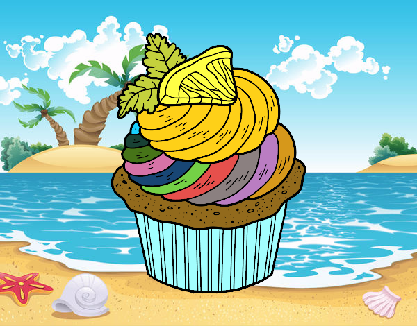 Cupcake de limón