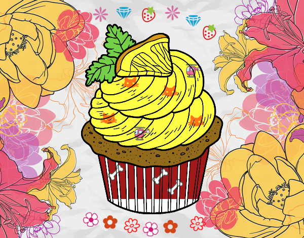 Cupcake de limón