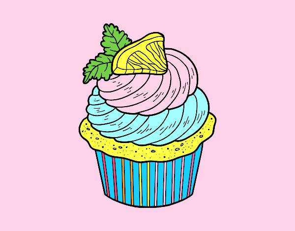 Cupcake de limón