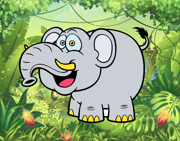 Elefante asiático