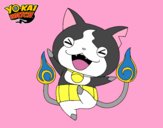 Jibanyan feliz