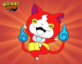 Jibanyan feliz