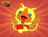 Jibanyan feliz