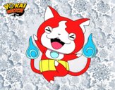 Jibanyan feliz