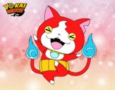 Jibanyan feliz