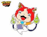 Jibanyan feliz