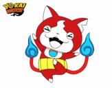 Jibanyan feliz